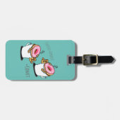 UNGLAUBLICH WITZIG CARTOON  GEPÄCKANHÄNGER (Vorderseite horizontal)