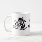 Unglaublich witzig Cat Geschenk für Office oder Zu Kaffeetasse (Links)