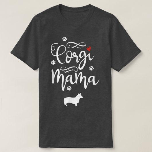 Unglaublich witzig Corgis Mommas Wertschätzung Sar T-Shirt (Design vorne)