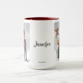 Unglaublich witzig Cupid Large Combo-Tasse Tasse (Zentrum)