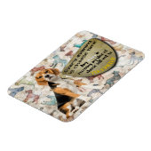 Unglaublich witzig Denken aus Ihrem Beagle Magnet (Linke Seite)