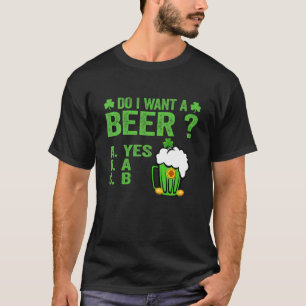Unglaublich witzig Drink Lover St Paddys Day Woll T-Shirt