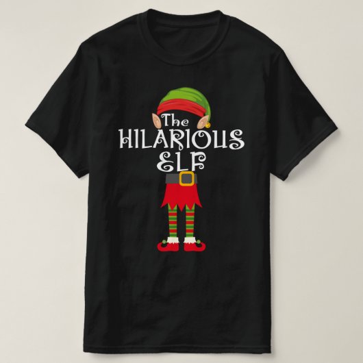 unglaublich witzig Elchfamilie passend Weihnachten T-Shirt (Design vorne)