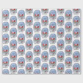 Unglaublich witzig Fisch-Story Wrapping-Papier Geschenkpapier (Flach)