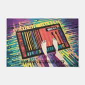 Unglaublich witzig Foot Barcode Doormat Fußmatte (Vorderseite)