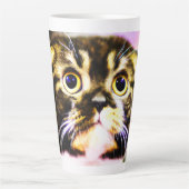 Unglaublich witzig Foto einer lustigen Katze. Jetz Milchtasse (Vorderseite)