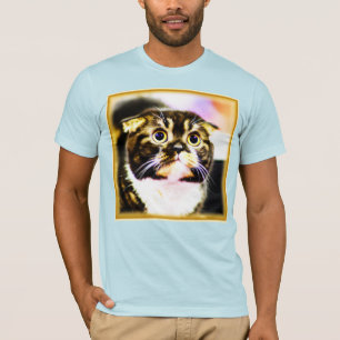 Unglaublich witzig Foto einer lustigen Katze. Jetz T-Shirt