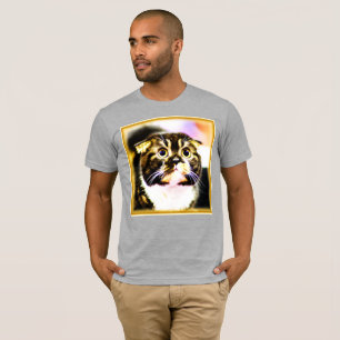 Unglaublich witzig Foto einer lustigen Katze. Jetz T-Shirt