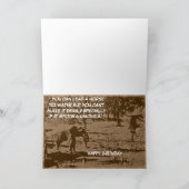 Unglaublich witzig Geburtstag Karte (Innenseite)