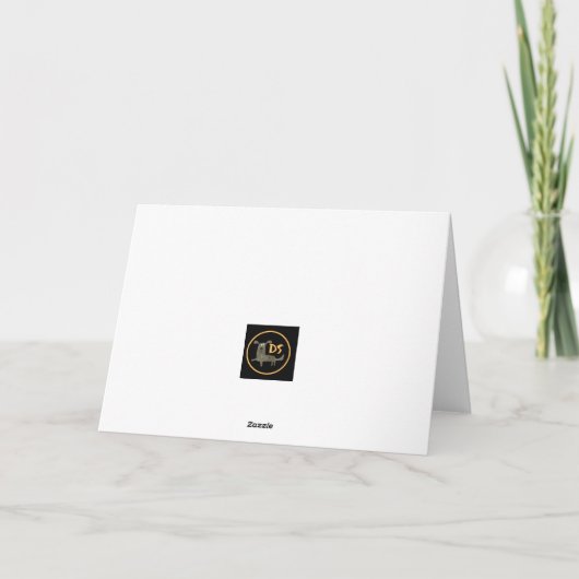 Unglaublich witzig Gedanke von Ihrem Basset Hound  Karte (Rückseite)