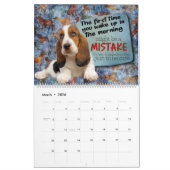 Unglaublich witzig Gedanken über mein Basset-Hund Kalender (Mär 2026)