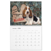 Unglaublich witzig Gedanken über mein Basset-Hund Kalender (Jan 2026)