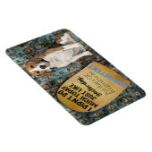 Unglaublich witzig Gedanken von Ihrem Beagle Magne Magnet (Rechte Seite)