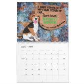 Unglaublich witzig Gedanken zu meinem Beagle-Kalen Kalender (Mär 2026)