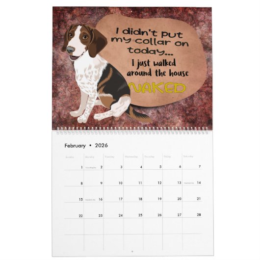 Unglaublich witzig Gedanken zu meinem Beagle-Kalen Kalender (Feb 2026)