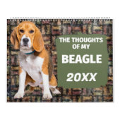 Unglaublich witzig Gedanken zu meinem Beagle-Kalen Kalender (Titelbild)