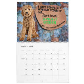 Unglaublich witzig Gedanken zu meinem Goldendoodle Kalender (Mär 2026)