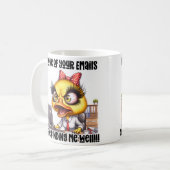 Unglaublich witzig Geschenk für Kaffeeliebhaber, F Kaffeetasse (Vorderseite Links)