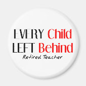 Unglaublich witzig Geschenke für ermüdete Lehrer Magnet (Vorne)