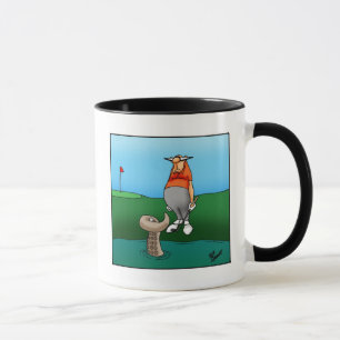 Unglaublich witzig Golf Spaß Ringer Tasse