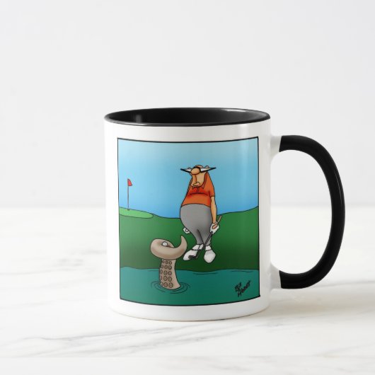 Unglaublich witzig Golf Spaß Tasse Geschenk (Rechts)