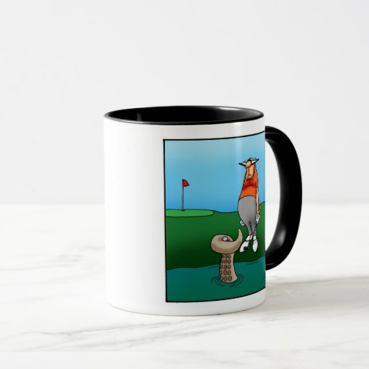 Unglaublich witzig Golf Spaß Tasse Geschenk (VorderseiteRechts)