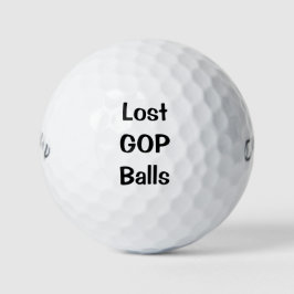 Unglaublich witzig GOP-Golfbälle Golfball