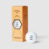 Unglaublich witzig GOP-Golfbälle Golfball (Verpackungen)