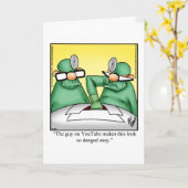 Unglaublich witzig Grußkarte Karte (Gelbe Blume)