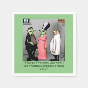 Unglaublich witzig Halloween-Party Napkins Serviette