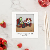 Unglaublich witzig Halloween-Party Napkins Serviette (Beispiel)