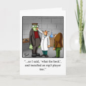 Unglaublich witzig Halloween-Spaß-Grußkarte Karte (Vorderseite)