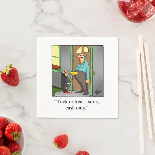 Unglaublich witzig Halloween Spaß Party Napkins Serviette (Beispiel)