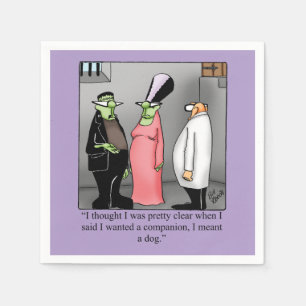 Unglaublich witzig Halloween Spaß Party Napkins Serviette