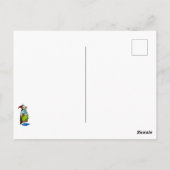 Unglaublich witzig Halloween Spaß Postkarte (Rückseite)