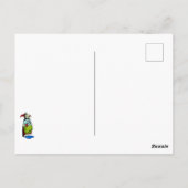 Unglaublich witzig Halloween Spaß Postkarte (Rückseite)