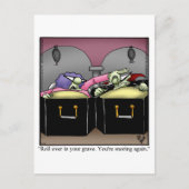 Unglaublich witzig Halloween Spaß Postkarte (Vorderseite)