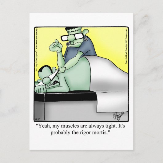 Unglaublich witzig Halloween Spaß Postkarte (Vorderseite)