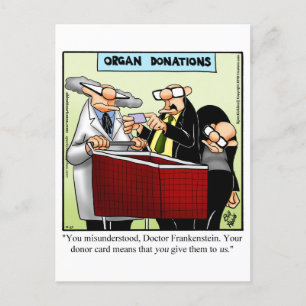 Unglaublich witzig Halloween Spaß Postkarte