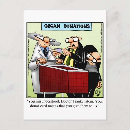 Unglaublich witzig Halloween Spaß Postkarte (Vorderseite)