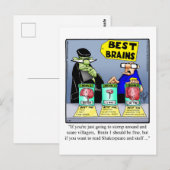 Unglaublich witzig Halloween Spaß Postkarte (Vorne/Hinten)