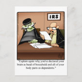 Unglaublich witzig Halloween Spaß Postkarte (Vorderseite)