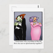 Unglaublich witzig Halloween Spaß Postkarte (Vorne/Hinten)