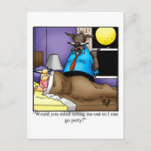 Unglaublich witzig Halloween Spaß Postkarte (Vorderseite)