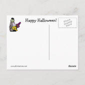 Unglaublich witzig Halloween Spaß Postkarte (Rückseite)