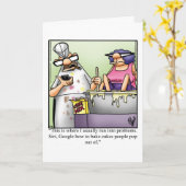 Unglaublich witzig Happy Birthday Grußkarte Karte (Gelbe Blume)