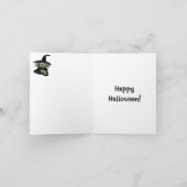 Unglaublich witzig Happy Halloween Grußkarte Karte (Innenseite)