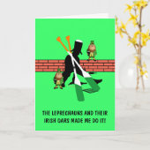 Unglaublich witzig Irisirisch Karte (Gelbe Blume)