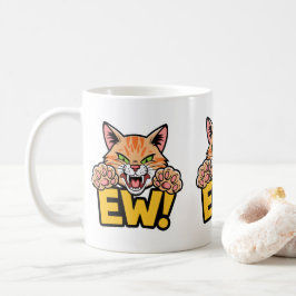 Unglaublich witzig Kätzchen Attitude Katzenliebhab Kaffeetasse