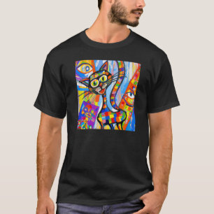 Unglaublich witzig Katze niedlich T-Shirt